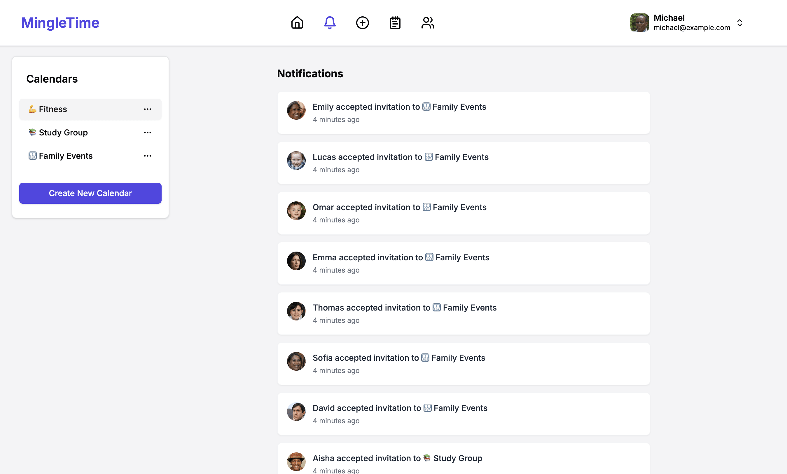 Calendar App Screenshot 2